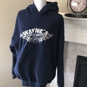 Men’s navy sweatshirt hoodie